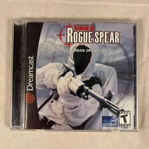 Tom Clancy’s Rainbow Six: Rogue Spear - Sega Dreamcast, 2000 (CIB; See Descrip.)